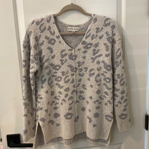 Knox Rose Cheetah Sweater